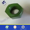 Tuerca hexagonal de alta resistencia TEFLON PTFE A194 2H